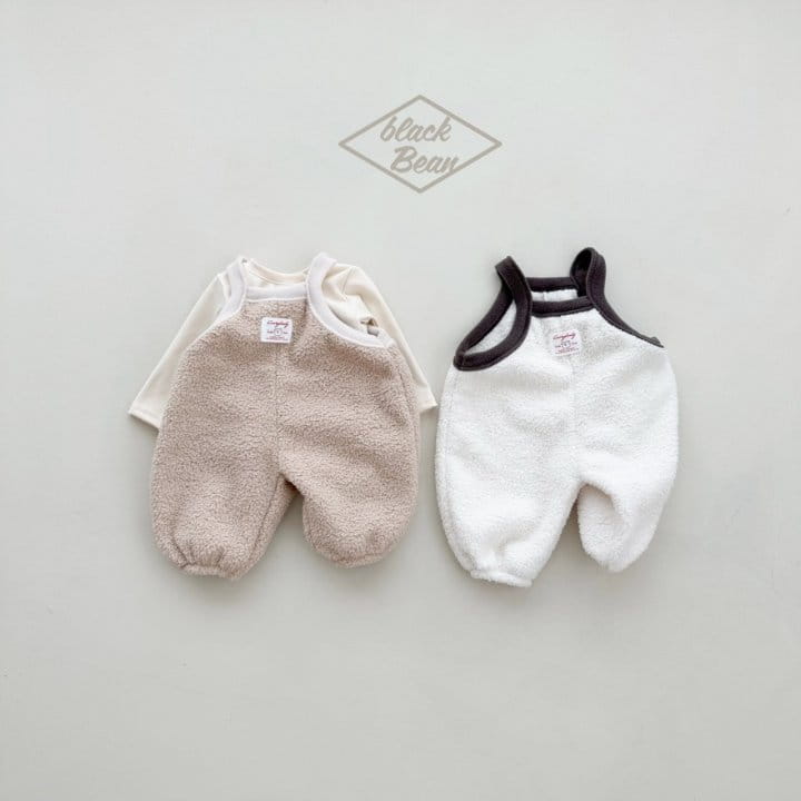 Black Bean - Korean Baby Fashion - #babyoutfit - Bubble Bebe Dungarees - 8