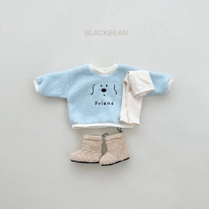 Black Bean - Korean Baby Fashion - #babyoutfit - Puppy Bebe Set - 4