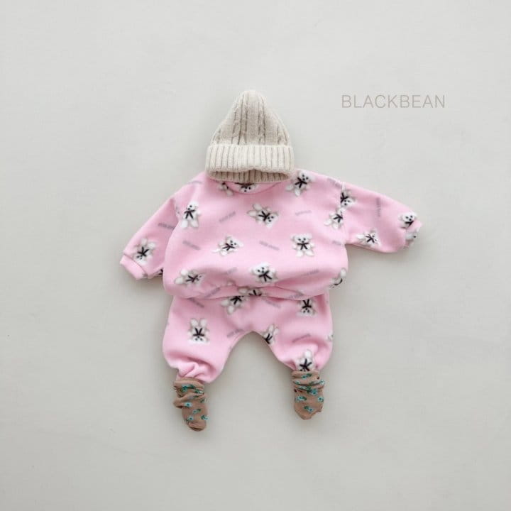 Black Bean - Korean Baby Fashion - #onlinebabyboutique - Sugar Bebe Set - 4