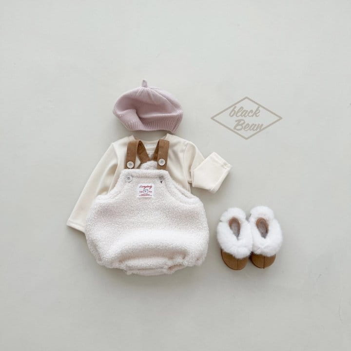 Black Bean - Korean Baby Fashion - #onlinebabyshop - Mongle Bebe Set - 3