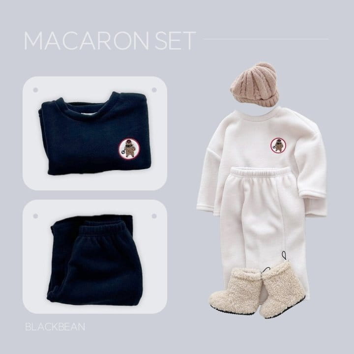 Black Bean - Korean Children Fashion - #Kfashion4kids - Macaroon Set - 10