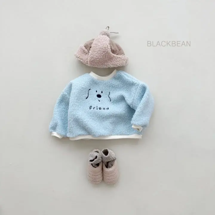 Black Bean - Korean Children Fashion - #Kfashion4kids - Puppy Sweatshirt - 6