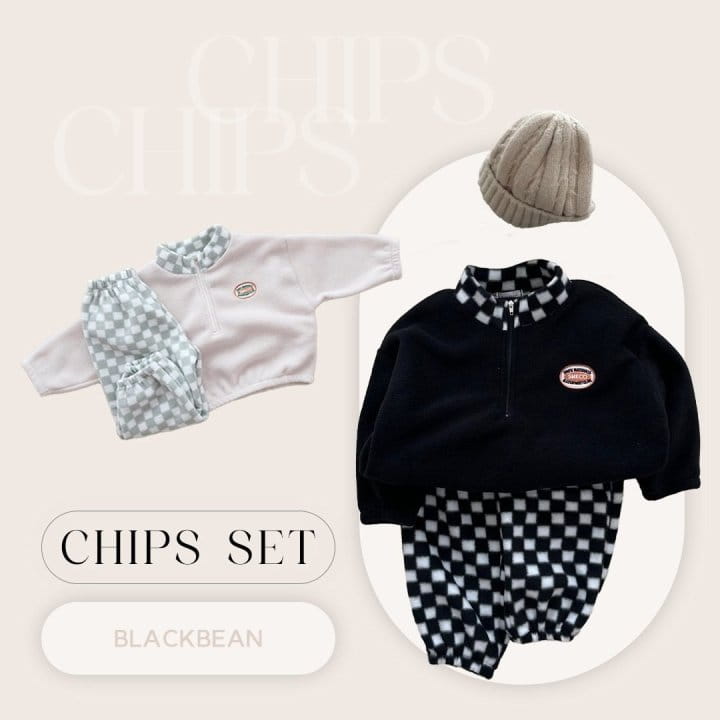 Black Bean - Korean Children Fashion - #stylishchildhood - Chips Set - 7