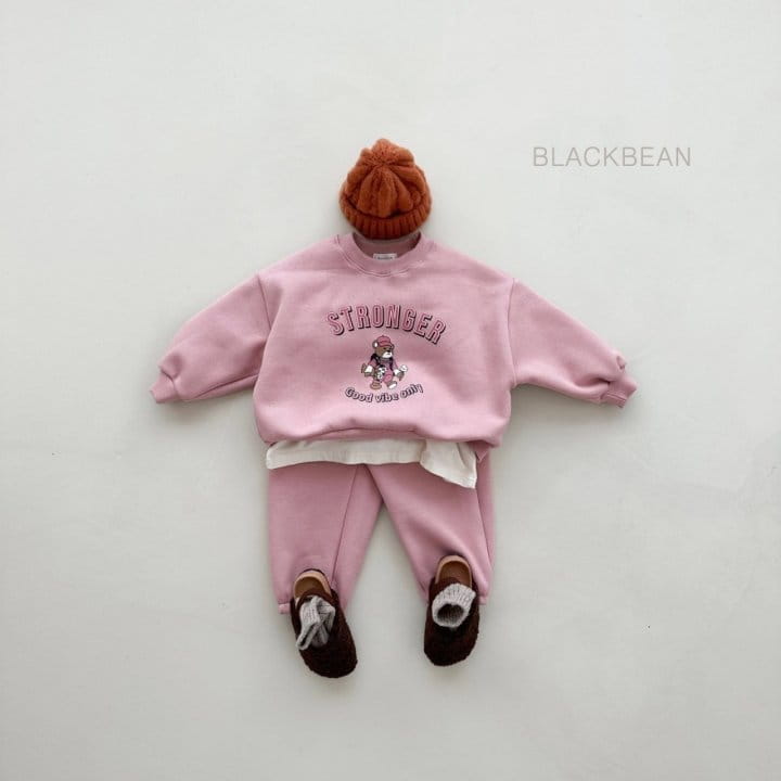 Black Bean - Korean Children Fashion - #stylishchildhood - Only U Set - 5