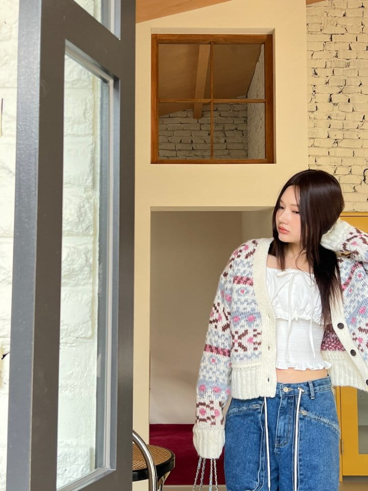 Bricklane - Korean Women Fashion - #womensfashion - Miu Jacquard Cardigan - 8