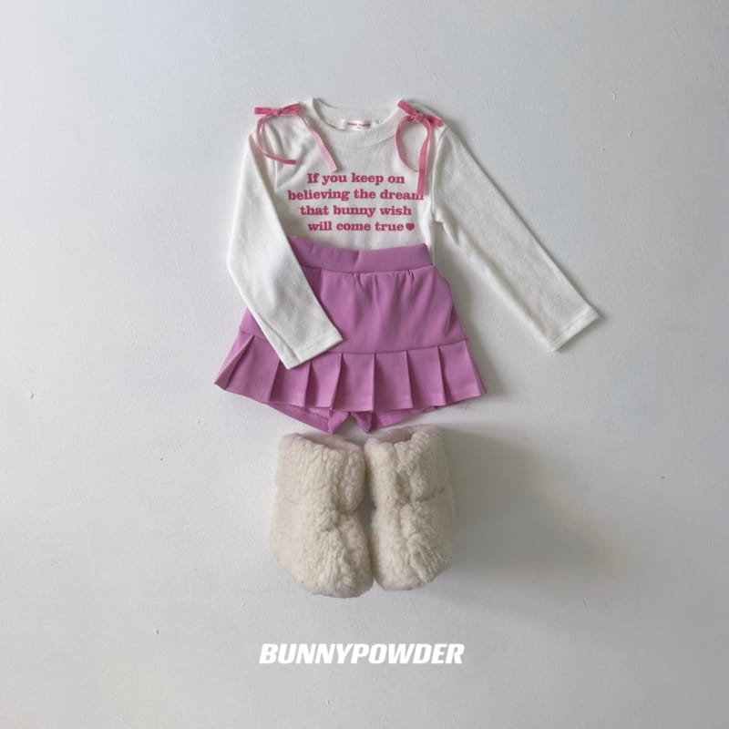 Bunny Powder - Korean Children Fashion - #fashionkids - Ture Tee - 8