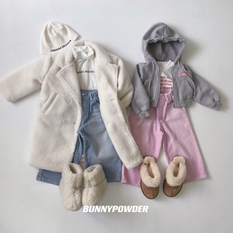 Bunny Powder - Korean Children Fashion - #kidzfashiontrend - Crop Hoody Zip-up - 6