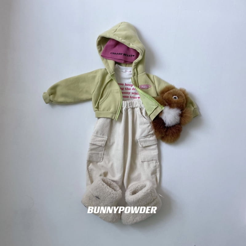 Bunny Powder - Korean Children Fashion - #magicofchildhood - Crop Hoody Zip-up - 9