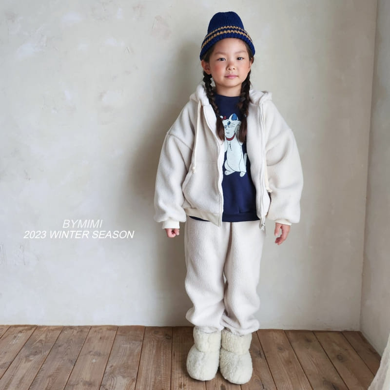 Bymimi - Korean Children Fashion - #Kfashion4kids - Lupy Hoody Zip-up - 2