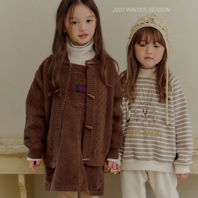 Bymimi - Korean Children Fashion - #Kfashion4kids - Choco Songi Cardigan - 9