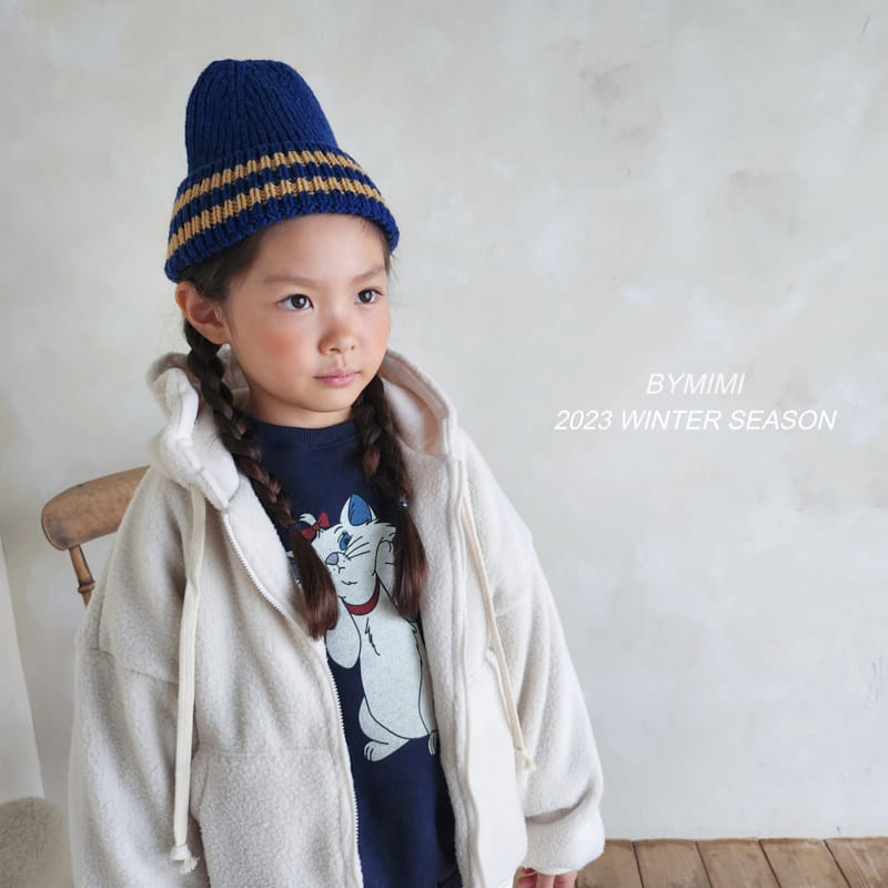 Bymimi - Korean Children Fashion - #childofig - Lupy Hoody Zip-up - 8