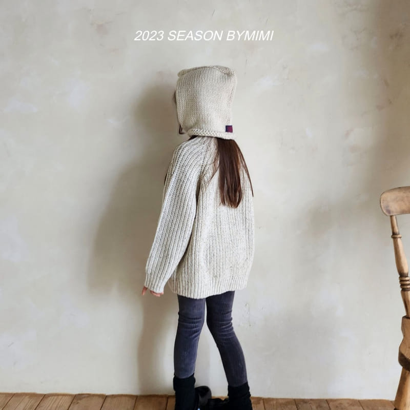 Bymimi - Korean Children Fashion - #stylishchildhood - Cookie Knit Tee - 4