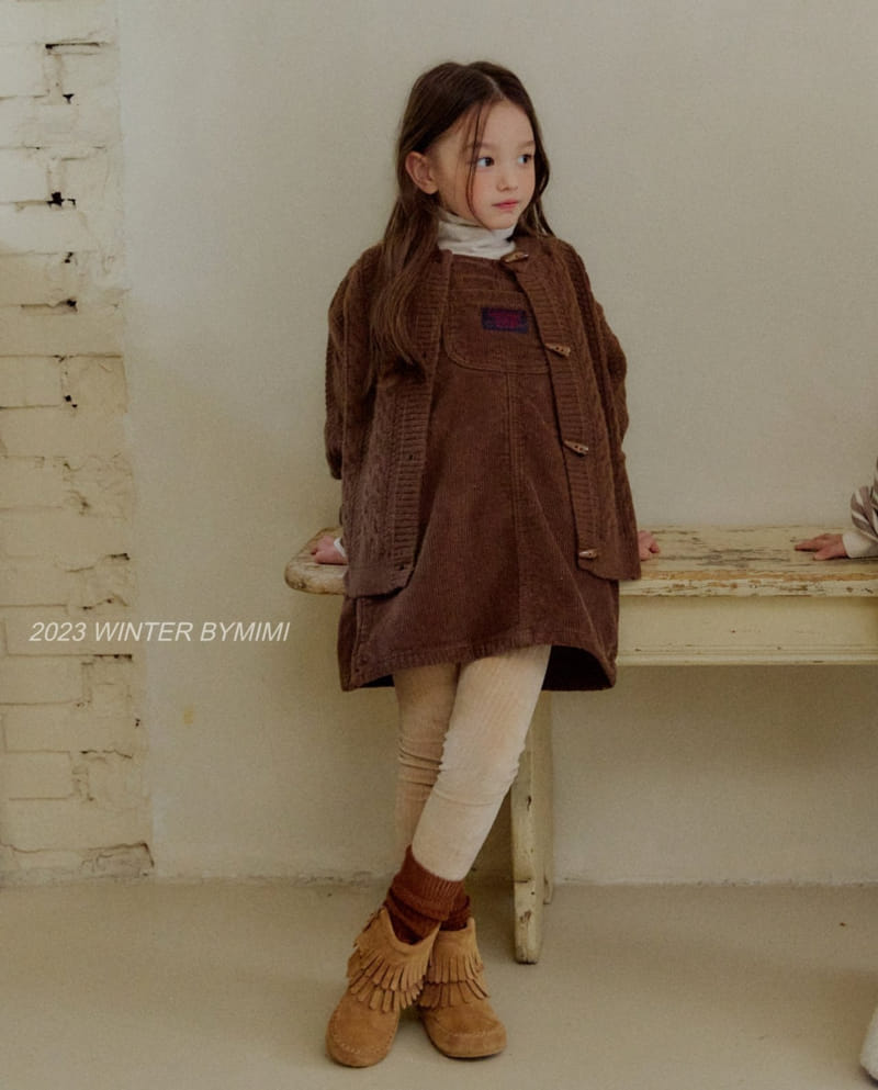 Bymimi - Korean Children Fashion - #childofig - Choco Songi Cardigan