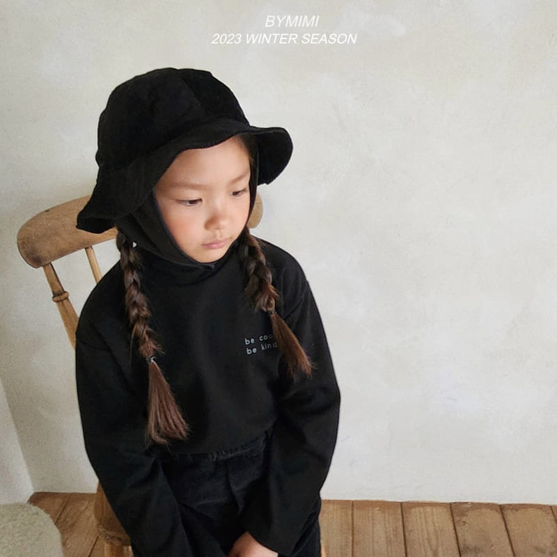 Bymimi - Korean Children Fashion - #childofig - Haisle Rib Bucket Hat - 7