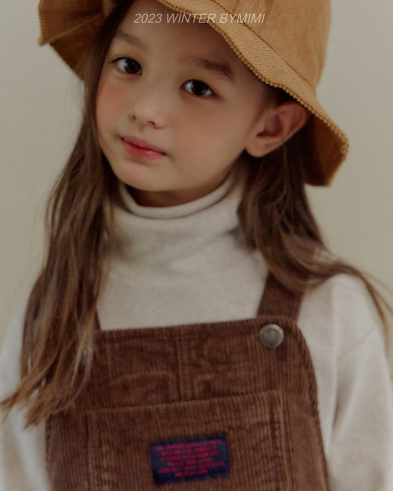 Bymimi - Korean Children Fashion - #childofig - Haisle Rib Bucket Hat - 8