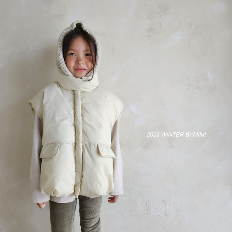 Bymimi - Korean Children Fashion - #childofig - Button Baraclava - 5