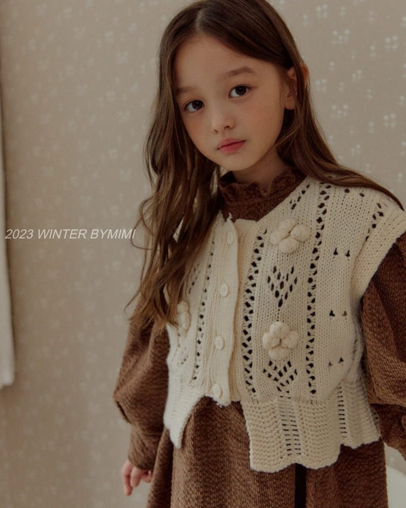 Bymimi - Korean Children Fashion - #childofig - Welnut Cardigan - 4