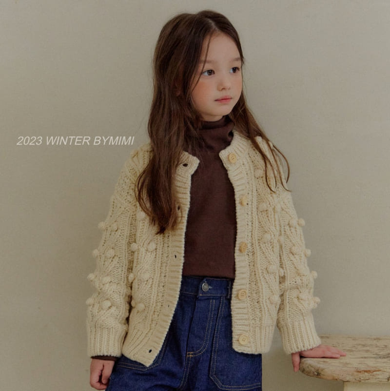 Bymimi - Korean Children Fashion - #childrensboutique - Rose Cardigan - 3