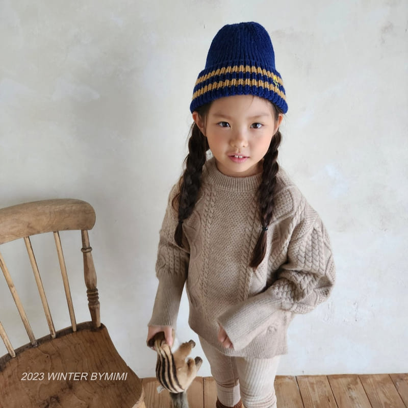 Bymimi - Korean Children Fashion - #designkidswear - Oreo Knit Tee - 7