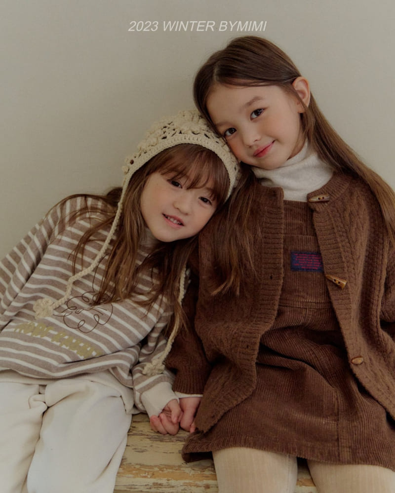 Bymimi - Korean Children Fashion - #designkidswear - Choco Songi Cardigan - 3