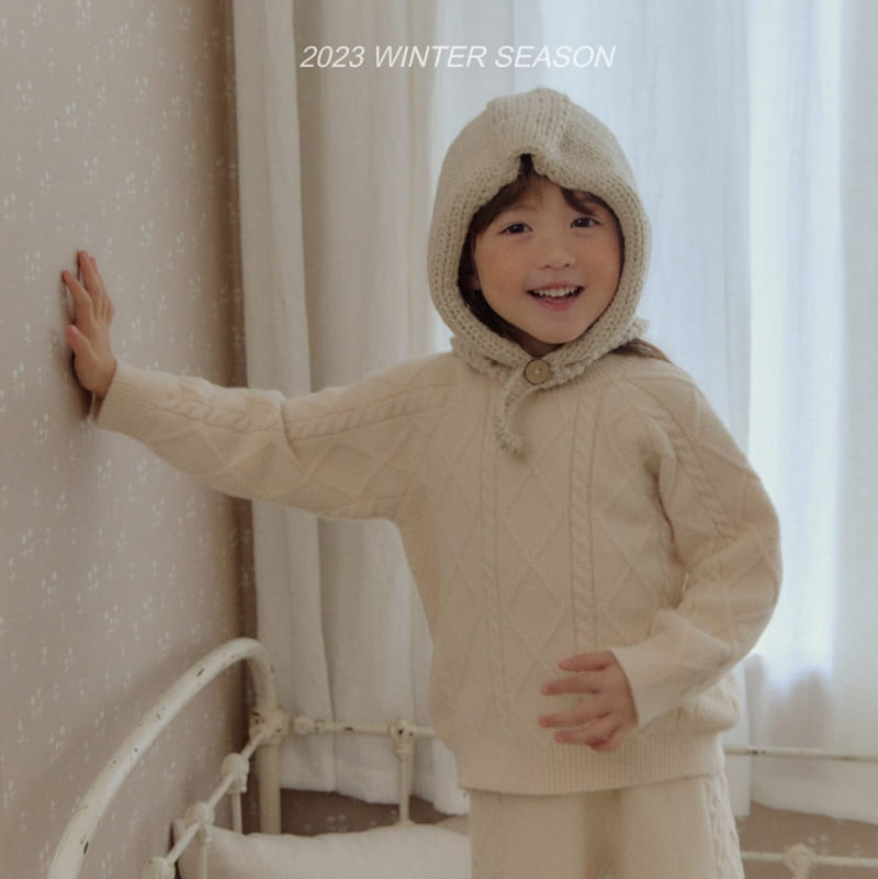 Bymimi - Korean Children Fashion - #designkidswear - Creamy Set