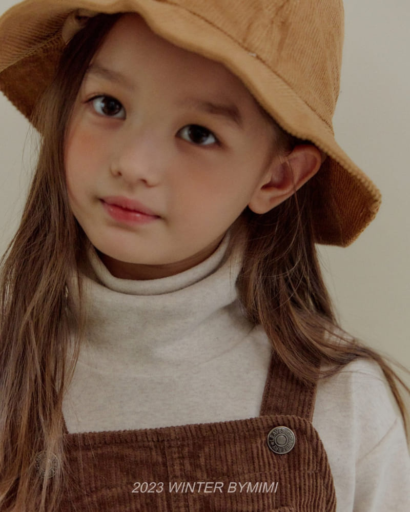 Bymimi - Korean Children Fashion - #designkidswear - Haisle Rib Bucket Hat - 10