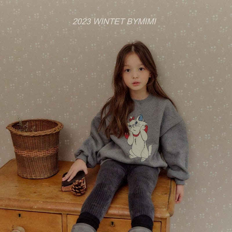 Bymimi - Korean Children Fashion - #fashionkids - Cats Sweatshirt