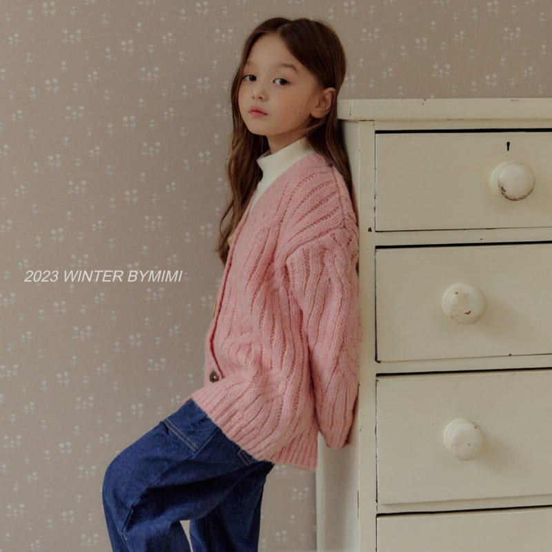 Bymimi - Korean Children Fashion - #discoveringself - Strawberry Cardigan - 4