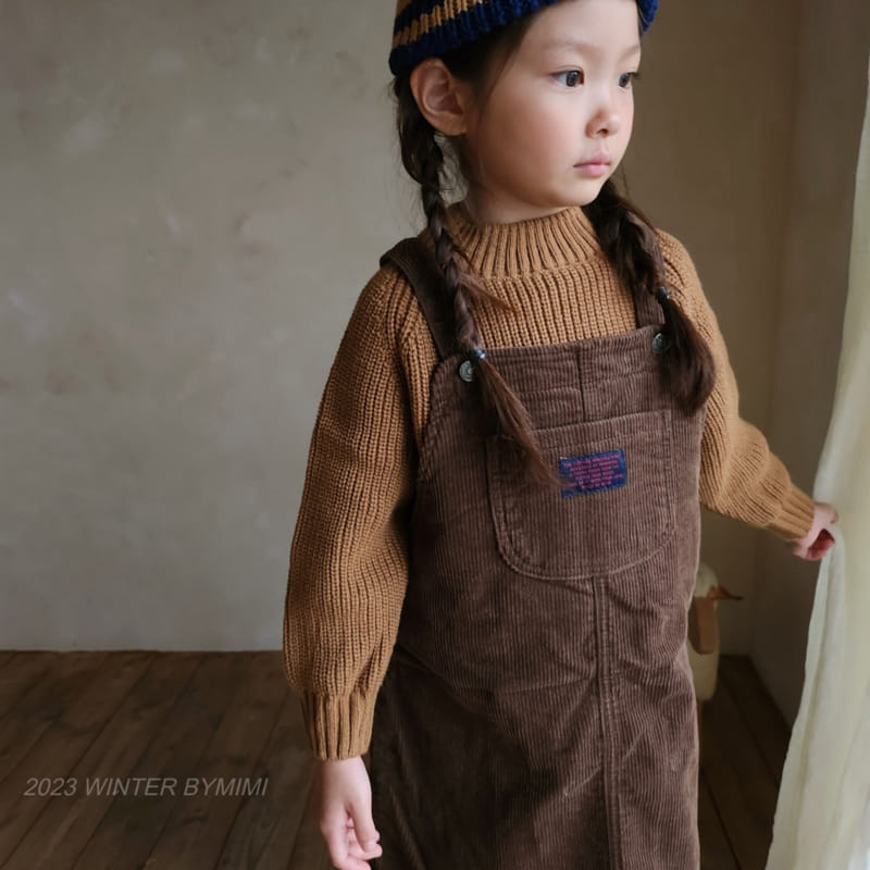 Bymimi - Korean Children Fashion - #kidsshorts - Daize Knit Tee - 11