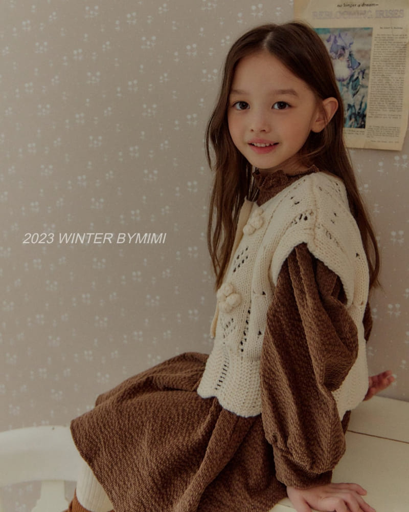 Bymimi - Korean Children Fashion - #kidsshorts - Welnut Cardigan - 8