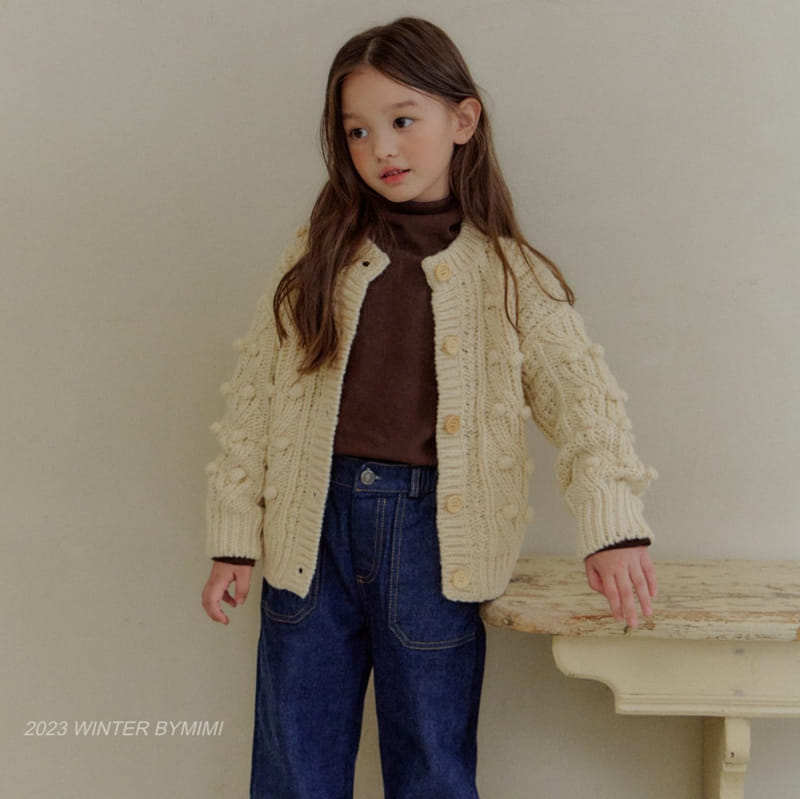 Bymimi - Korean Children Fashion - #kidsshorts - Rose Cardigan - 7