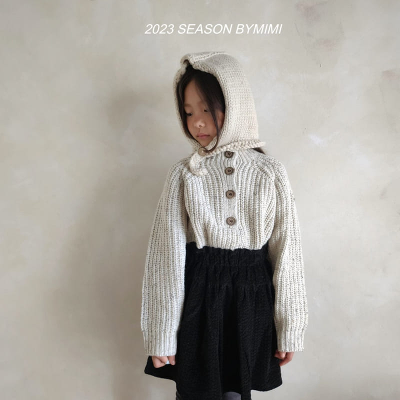 Bymimi - Korean Children Fashion - #kidzfashiontrend - Cookie Knit Tee - 11