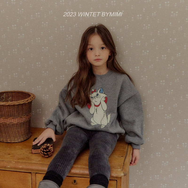 Bymimi - Korean Children Fashion - #littlefashionista - Cats Sweatshirt - 6