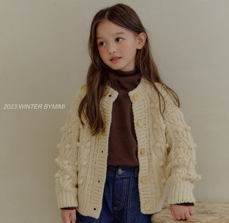 Bymimi - Korean Children Fashion - #littlefashionista - Rose Cardigan - 11