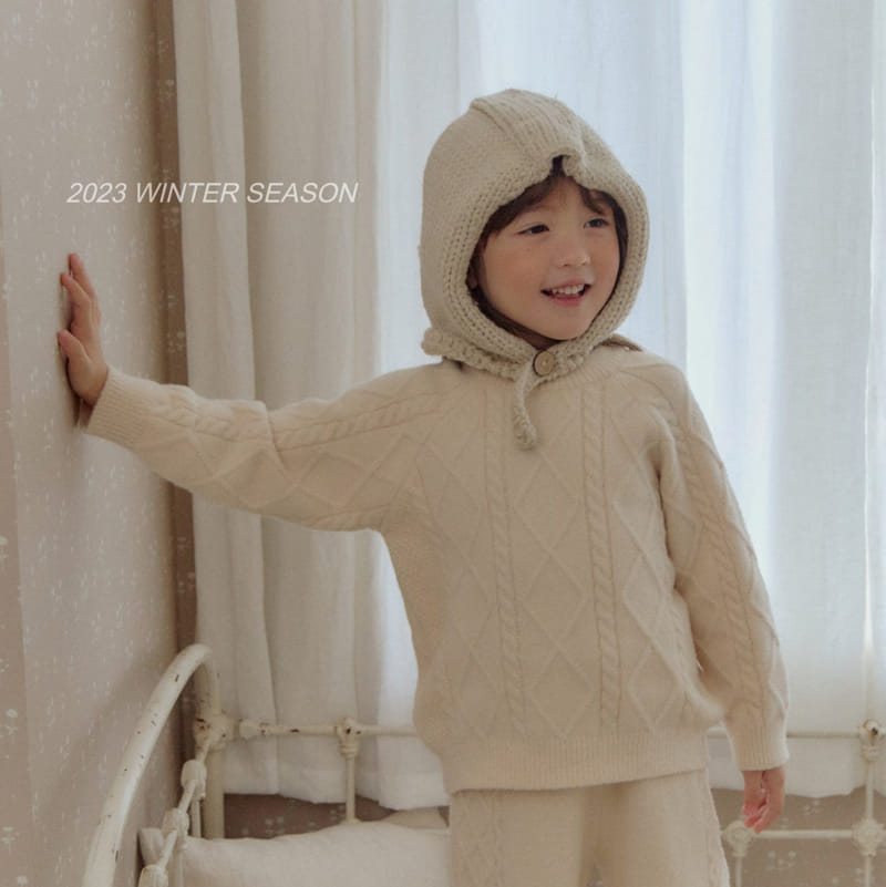 Bymimi - Korean Children Fashion - #magicofchildhood - Creamy Set - 9