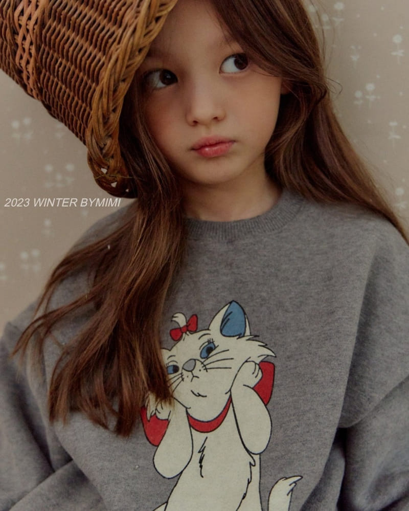 Bymimi - Korean Children Fashion - #minifashionista - Cats Sweatshirt - 8