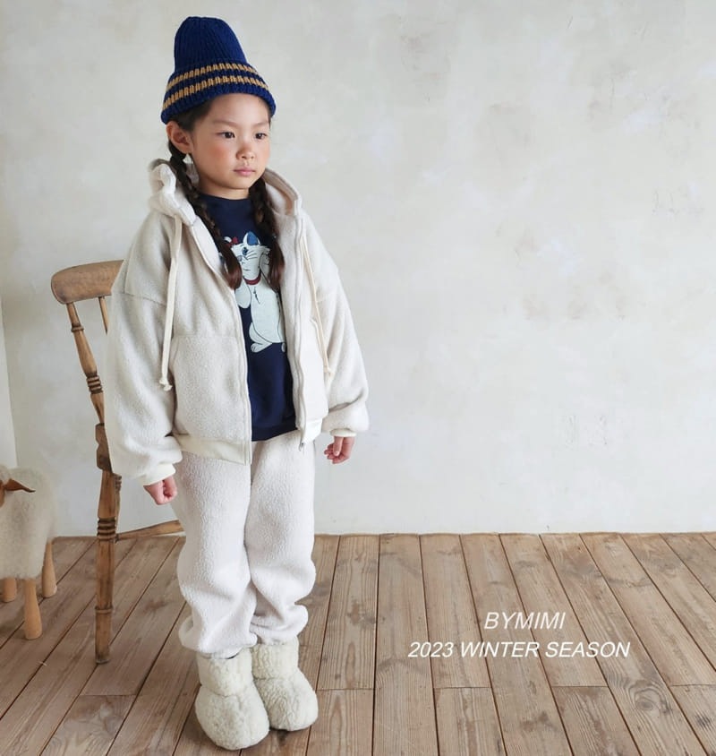 Bymimi - Korean Children Fashion - #minifashionista - Lupy Hoody Zip-up - 5