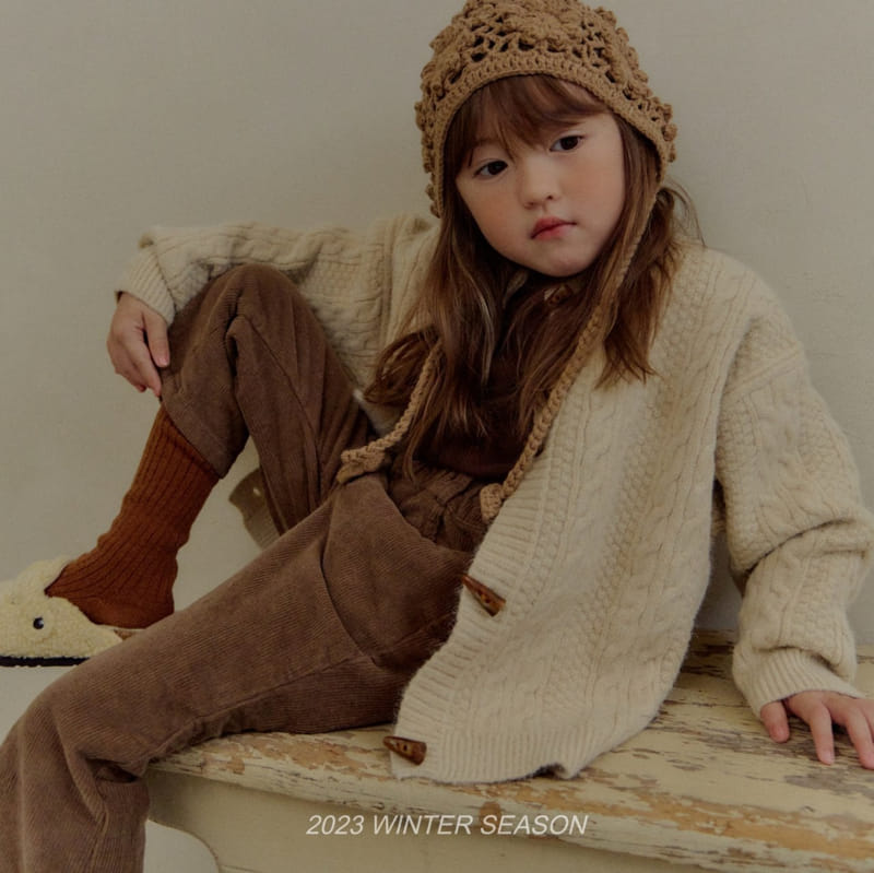 Bymimi - Korean Children Fashion - #minifashionista - Choco Songi Cardigan - 12