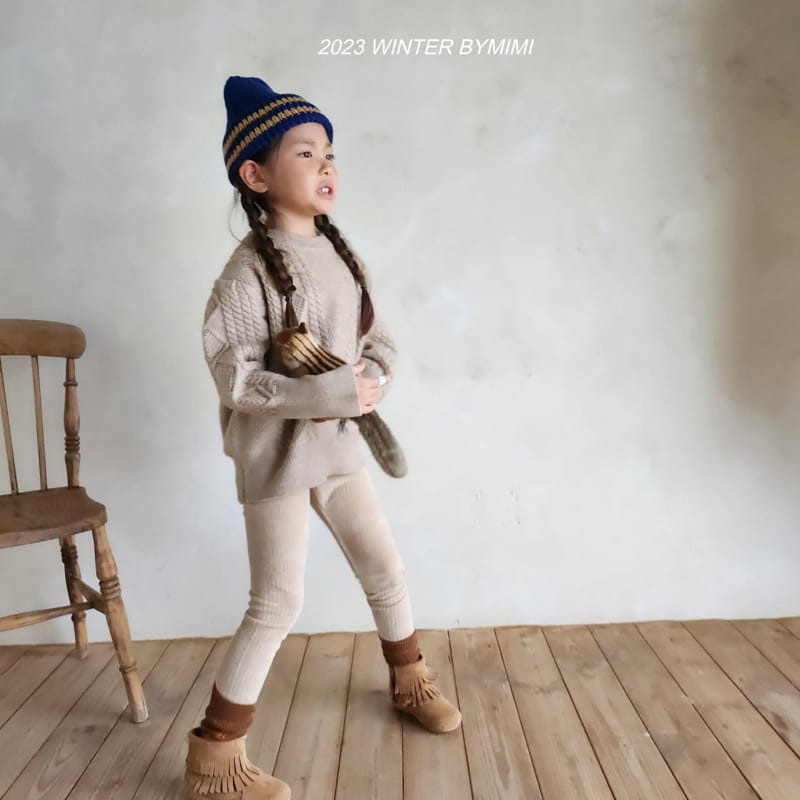 Bymimi - Korean Children Fashion - #prettylittlegirls - Oreo Knit Tee