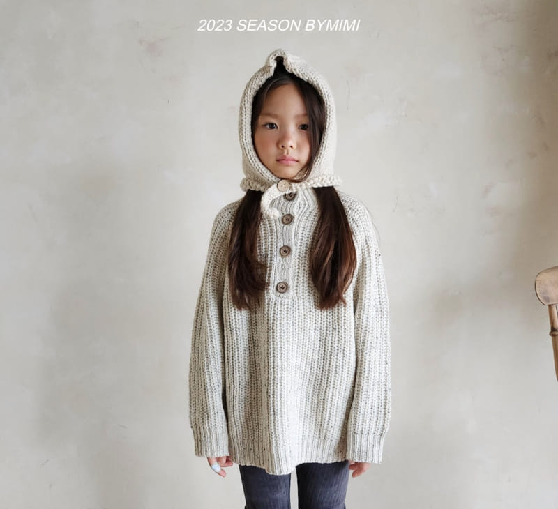 Bymimi - Korean Children Fashion - #toddlerclothing - Cookie Knit Tee - 2