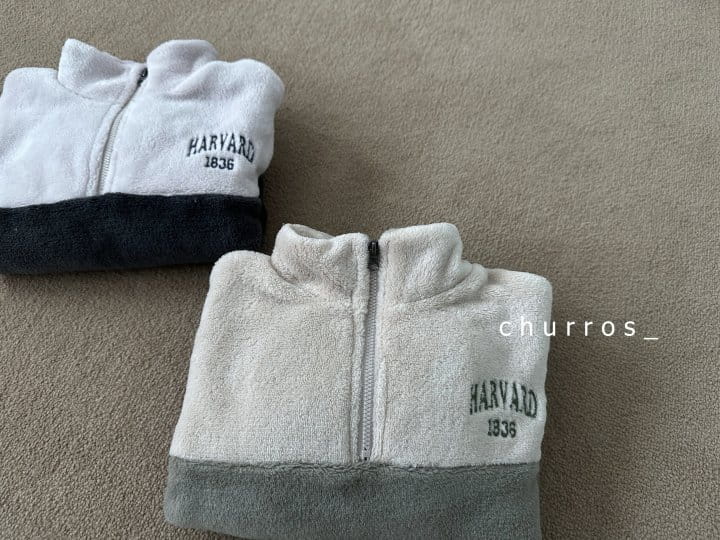 Churros - Korean Children Fashion - #Kfashion4kids - Boa Anorak Sweatshirt - 9