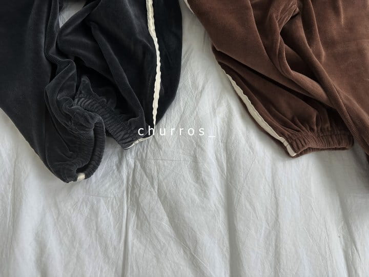 Churros - Korean Children Fashion - #Kfashion4kids - Veloure Pants - 10