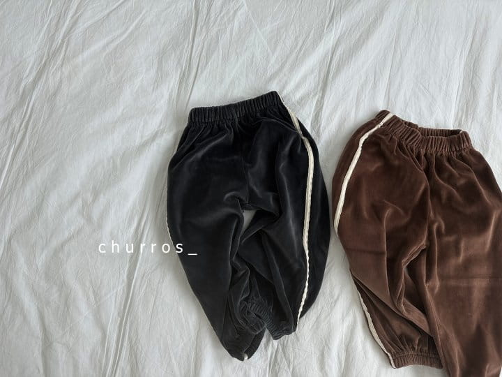 Churros - Korean Children Fashion - #childofig - Veloure Pants