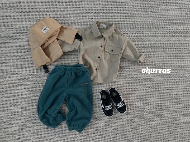 Churros - Korean Children Fashion - #childrensboutique - Star Fleece Pants - 6