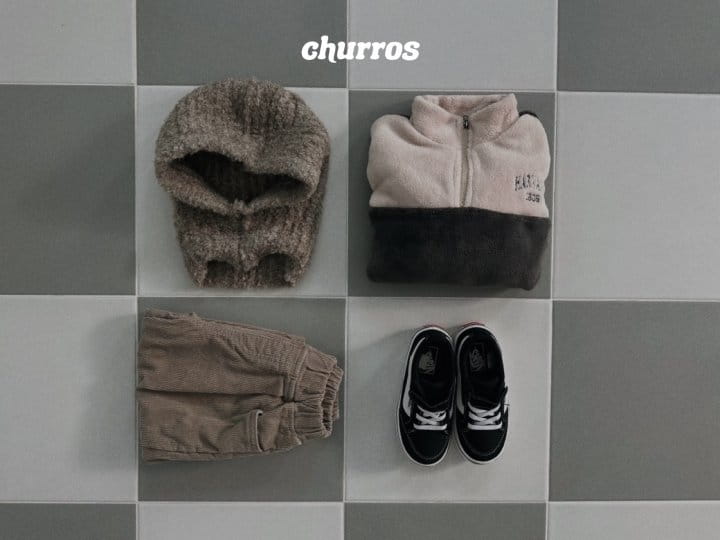 Churros - Korean Children Fashion - #designkidswear - Boa Anorak Sweatshirt - 3