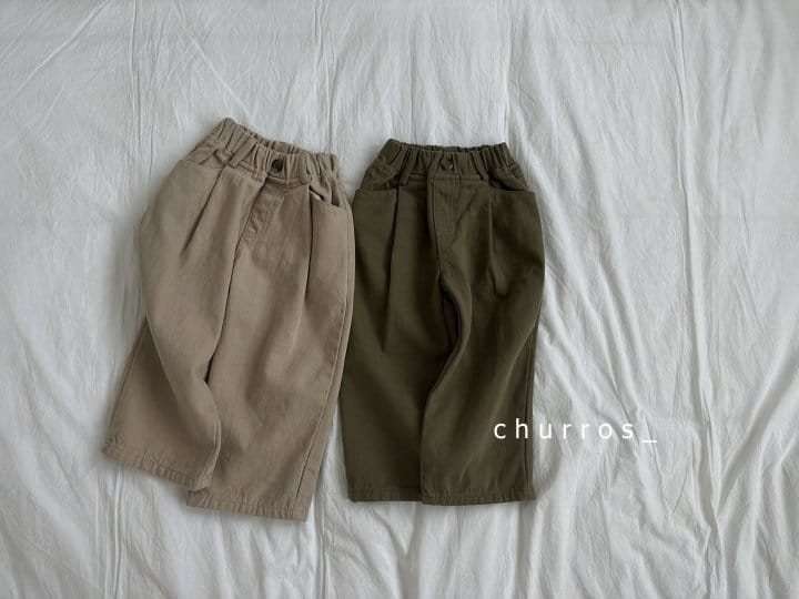 Churros - Korean Children Fashion - #designkidswear - Wrinkle Pants - 2