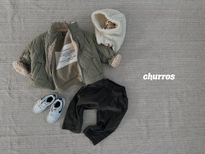 Churros - Korean Children Fashion - #discoveringself - Unbal Corduroy Pants - 2