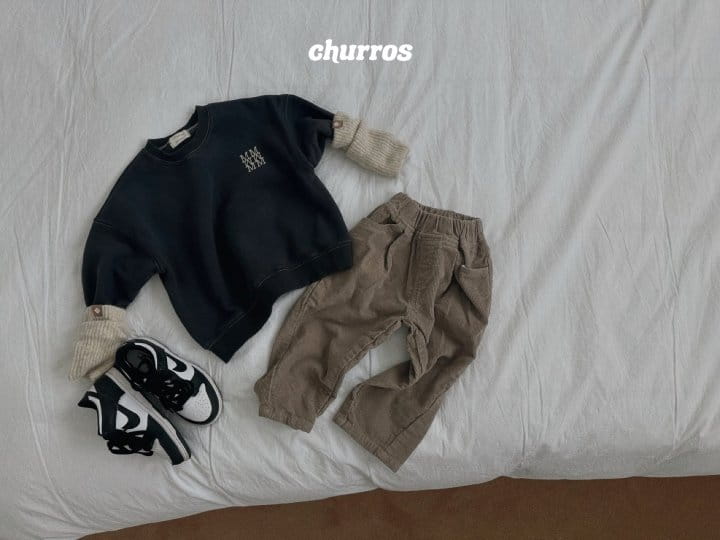 Churros - Korean Children Fashion - #fashionkids - Unbal Corduroy Pants - 3