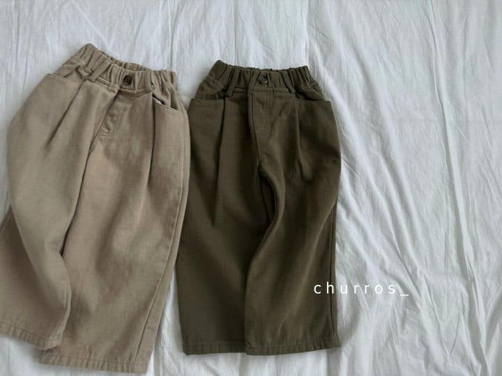 Churros - Korean Children Fashion - #kidsshorts - Wrinkle Pants - 5