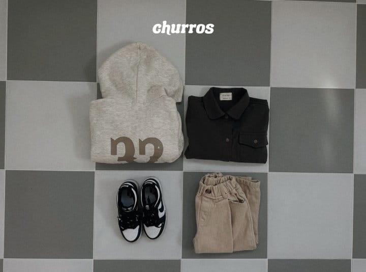 Churros - Korean Children Fashion - #kidsstore - Wrinkle Pants - 6